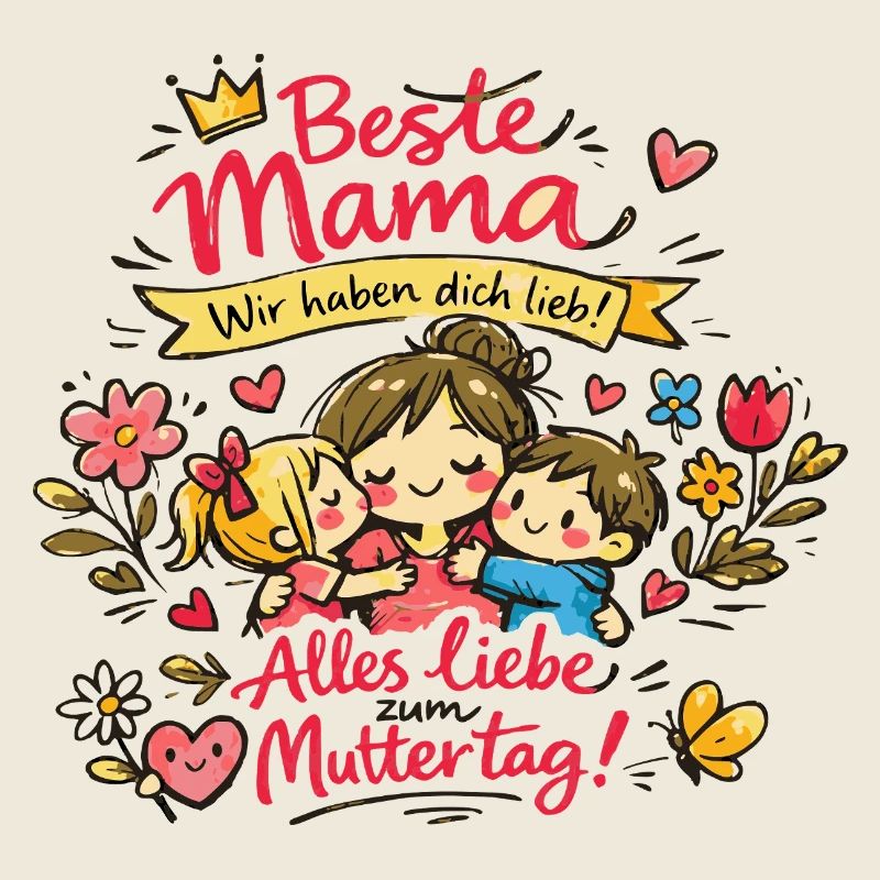  Mama Alles Liebe Muttertag
