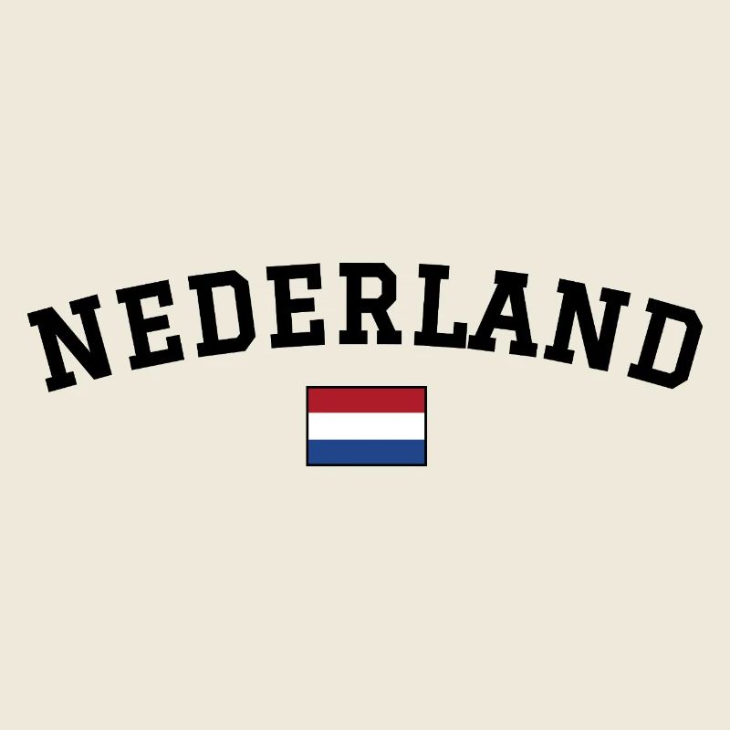 Drapeau des Pays-Bas Noir