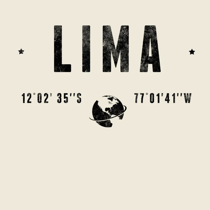 Lima Pérou Coordonnées GPS