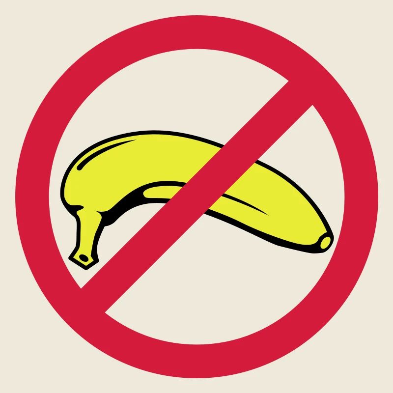 Banane verboten