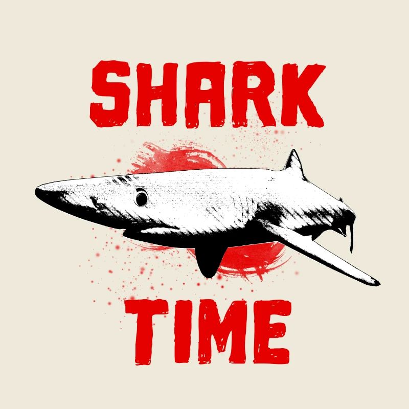 Great white shark fish ocean