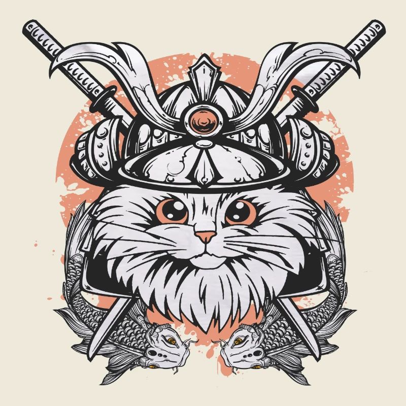 Kampfkatze Koi