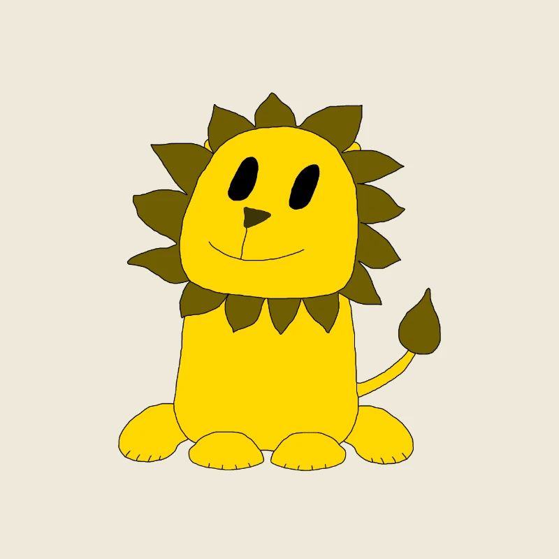 Funny Lion Leo
