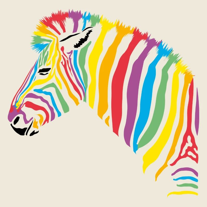 rainbow zebra