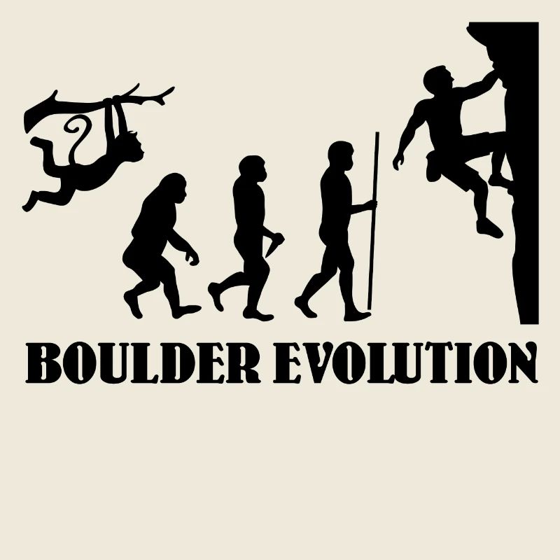 Boulder Evolution Klettern Bergsteigen Boulderer
