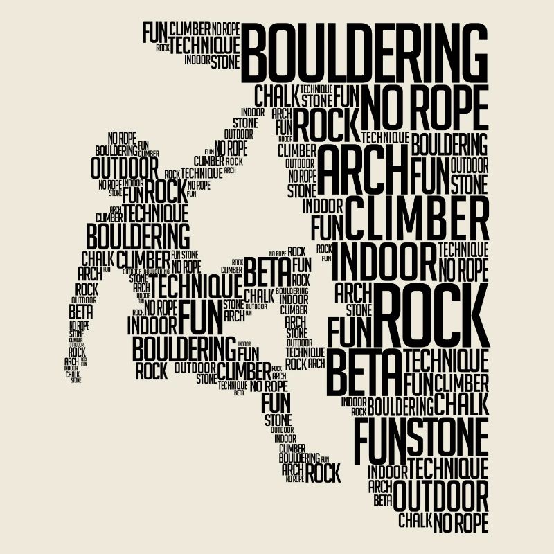 Boulder Escalade escalade escalade de roches