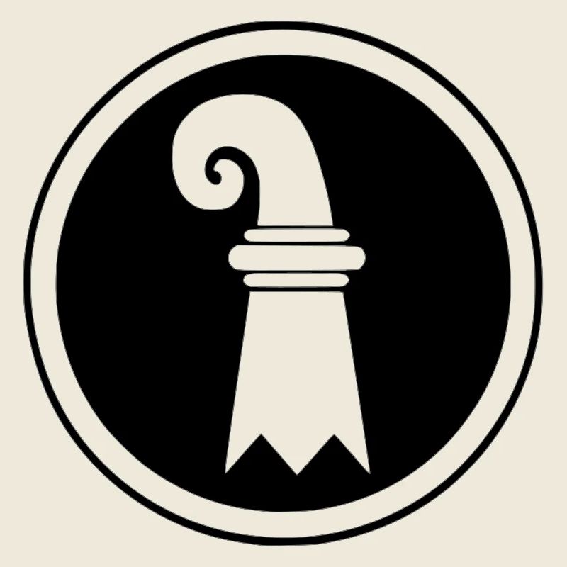 Drapeau de Bâle en cercle