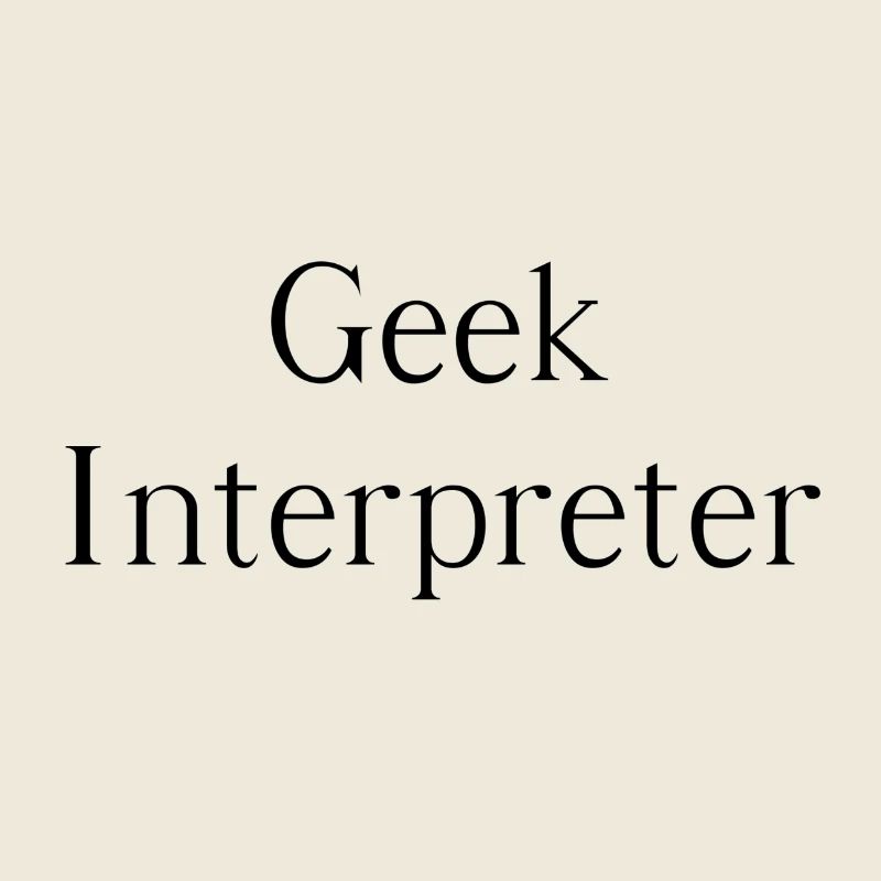 Geek interpreter
