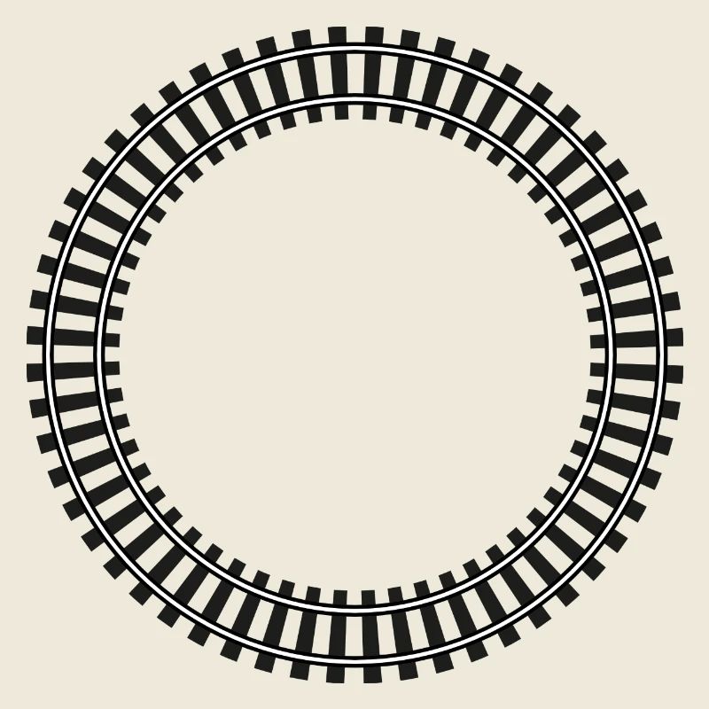 Model Railway Frame Rail Network