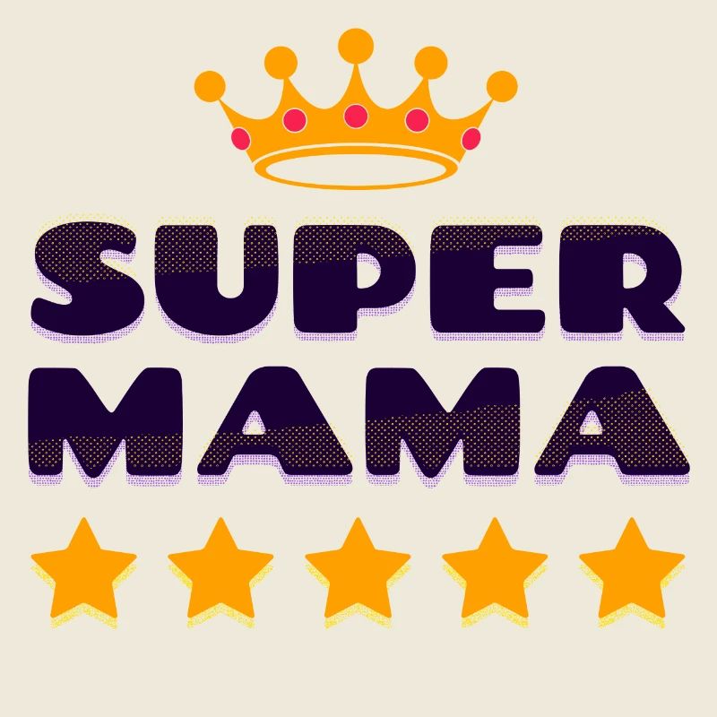Muttertag Super Mama Beste Mutter Mutti Mami