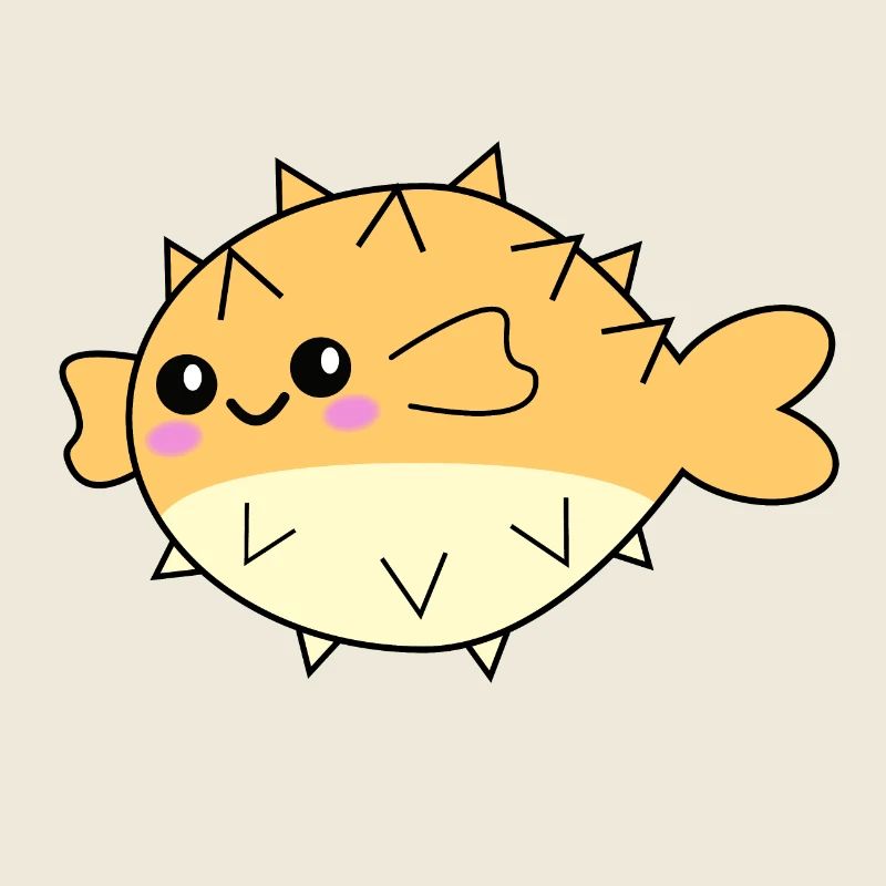 Poisson-globe mignon animal