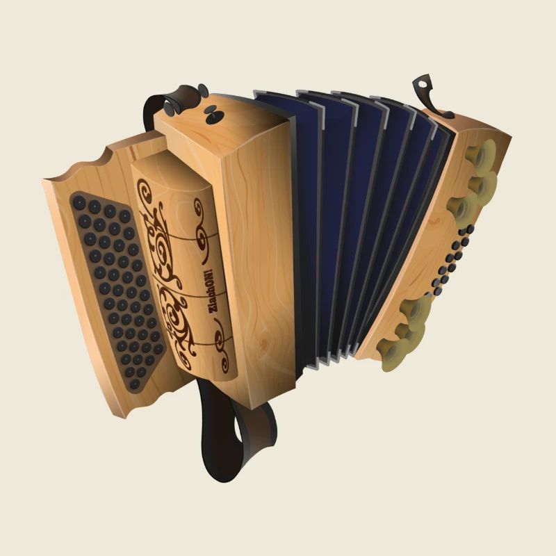 Harmonica de Styrie - Pin suisse/Bleu | ZiachON !