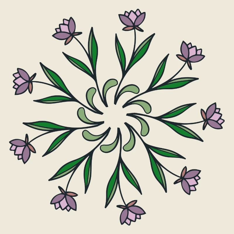 Fleurs, Blumen, Rosette
