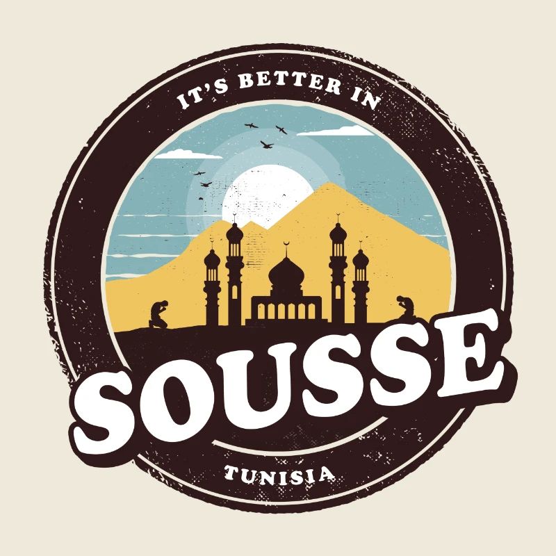 Sousse Tunesien Moschee Design