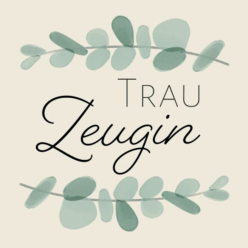 Trauzeugin Eukalyptus