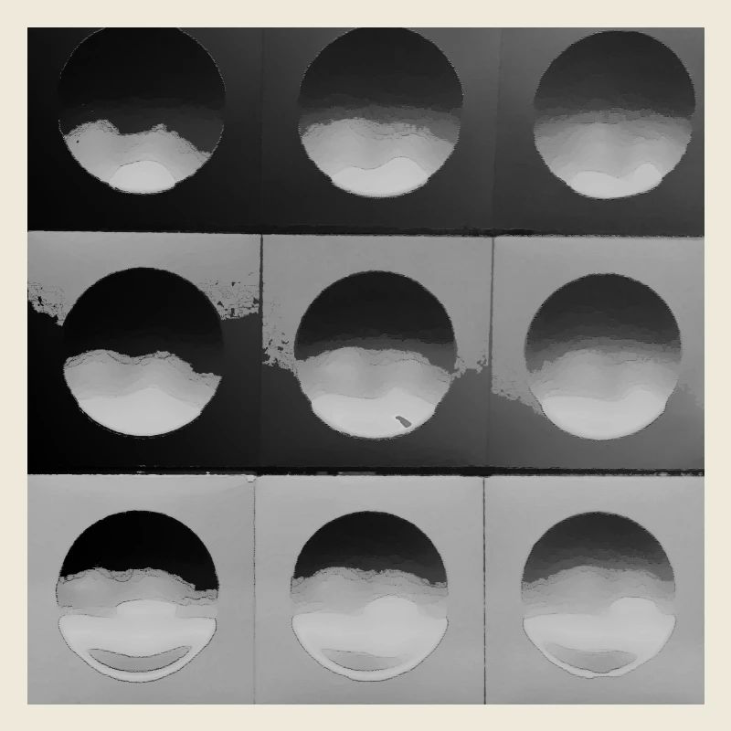 Grey spheres
