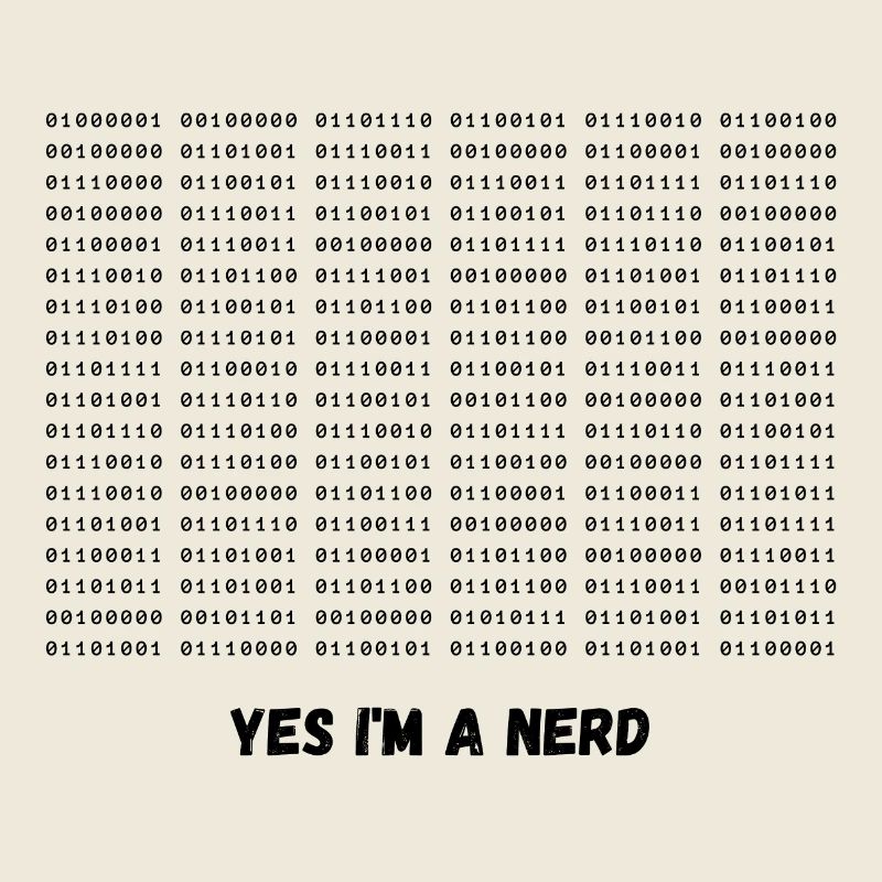 Ich bin ein Nerd