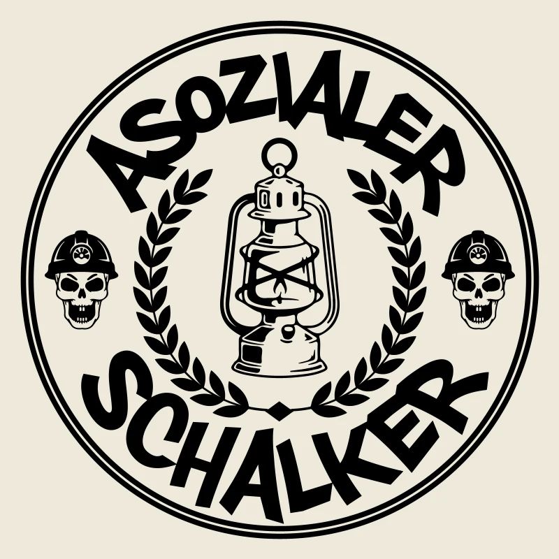 Asozialer Schalker | Farben änderbar