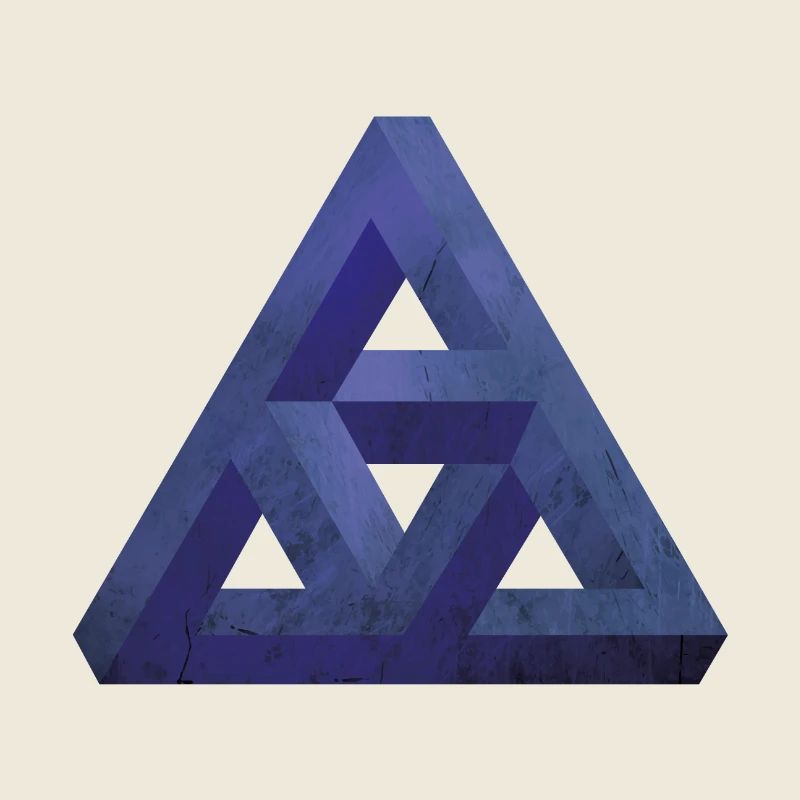 Individuelle Prisma Illusion