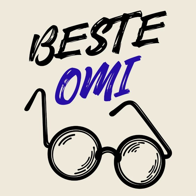 Oma Großmutter Beste Omi Brille Statement