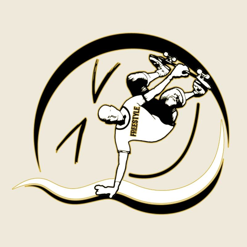 Skateboard en Freestyle