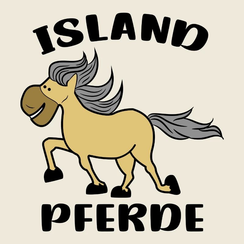 Isländer Pferde Pferdeliebe Spruch Islandpferde