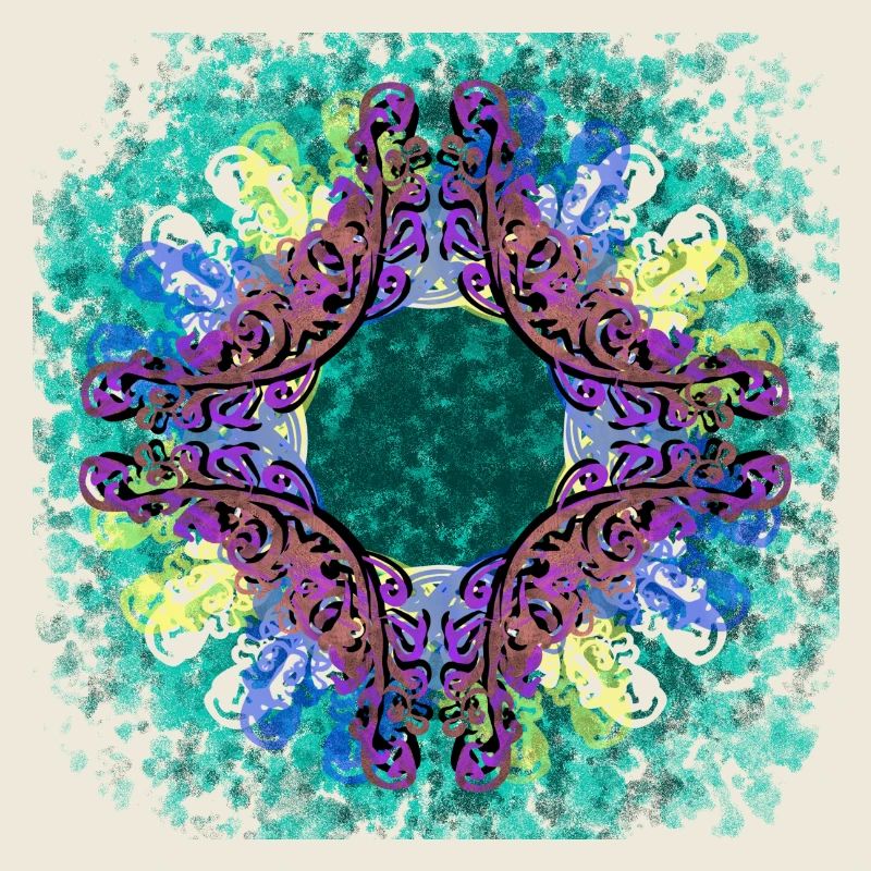 Modernes Mandala 1