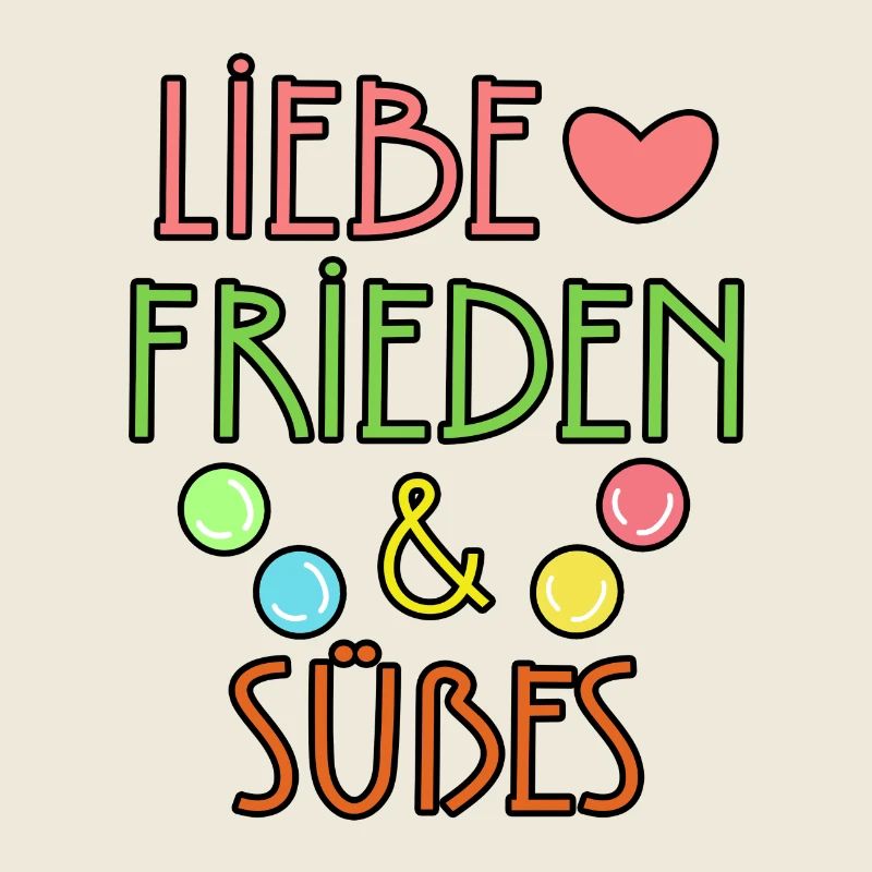 Dessert Heart Candy Sweets Statement