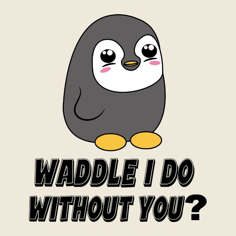 Kalt Vogel Statement Tier Pinguin Südpol