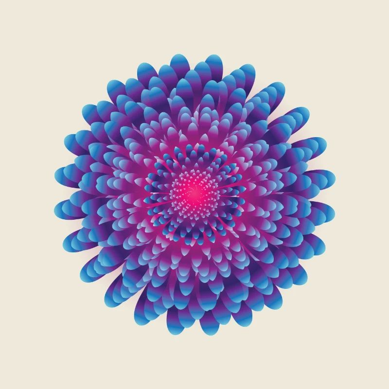 Fleur vectorielle