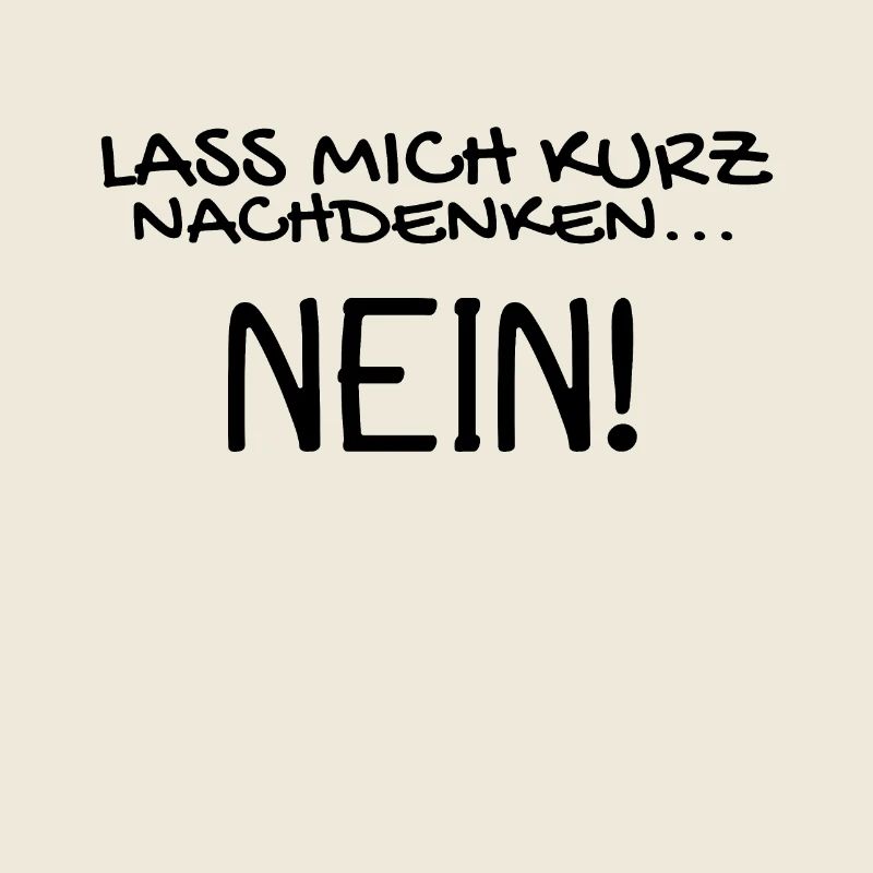 Nein Nö Spruch