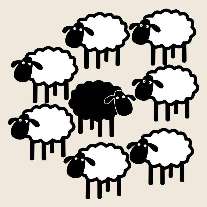 Mitternachts-Schafparade