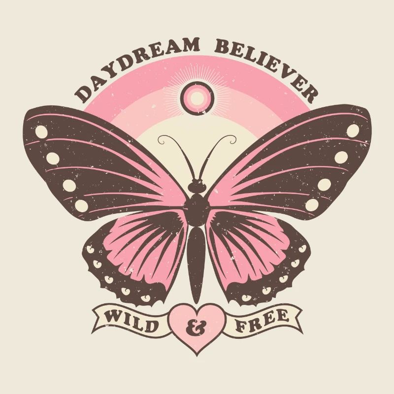 Boho Style Schmetterling