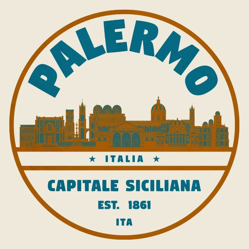 Palermo Capitale Siciliana Skyline
