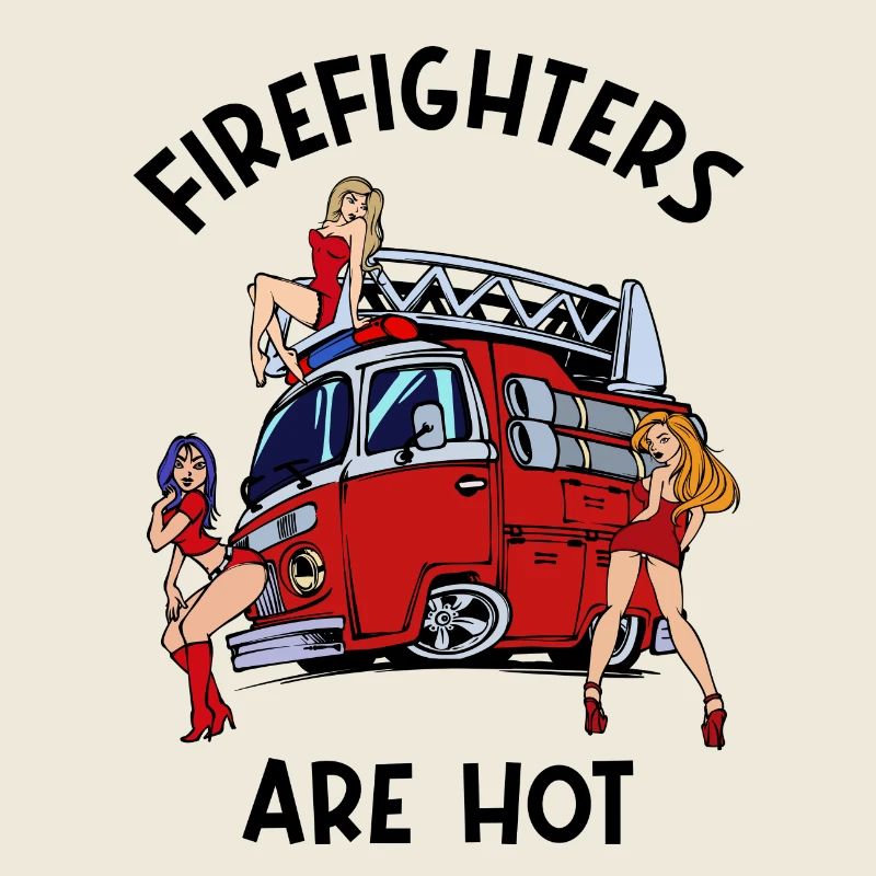 Lebensretter Feuerwehrauto Statement Feuerwehr