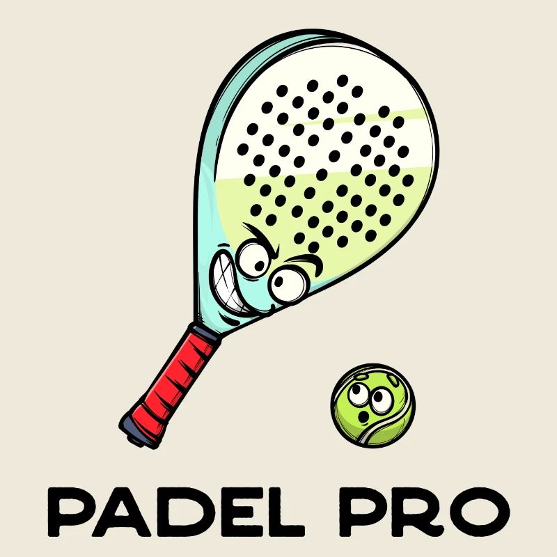 Rückschlag Statement Schläger Ball Statement Padel