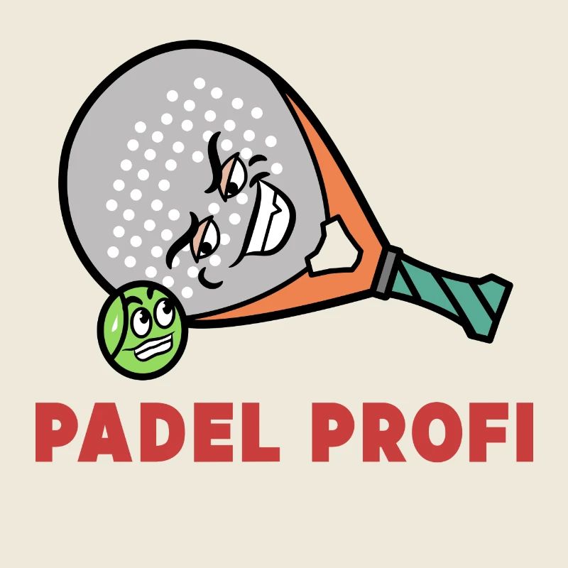 Padelspiel Racket Ball Statement Freizeit Padel