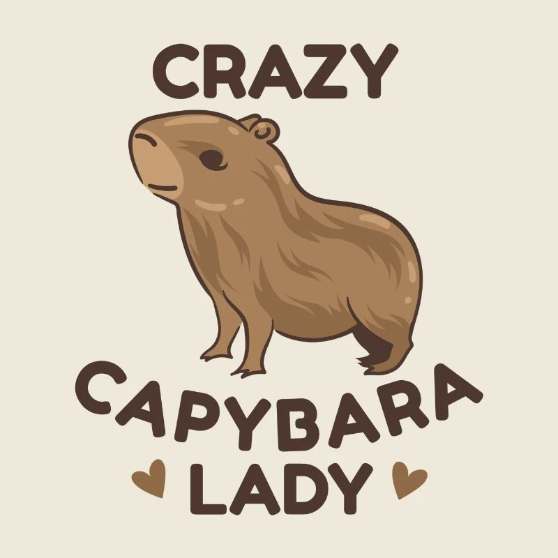 Capybara Zoo Animal Design