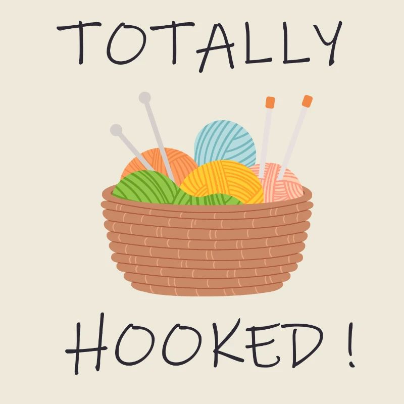 Totally hooked. Pour crochet et tricot.
