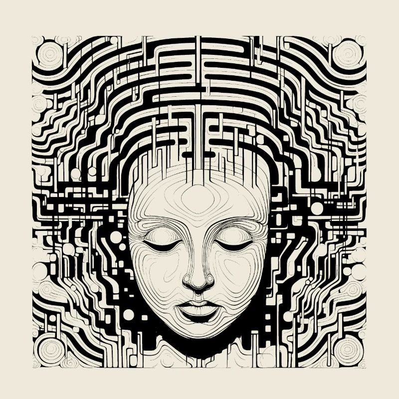 Brain Structures - Surreal Art