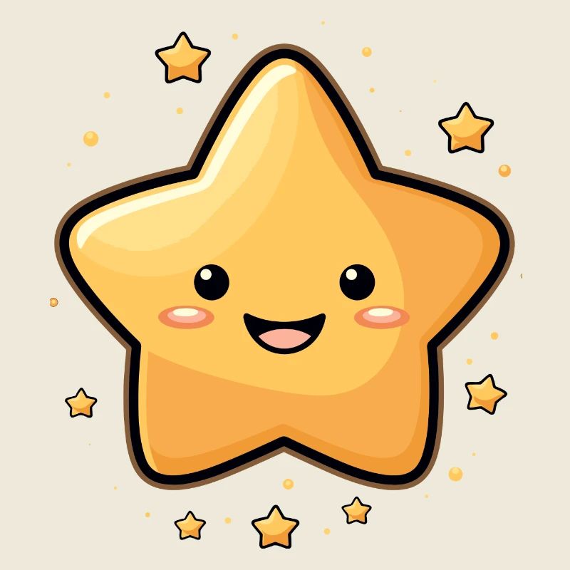 Laughing Star Night Sky Fun Gift