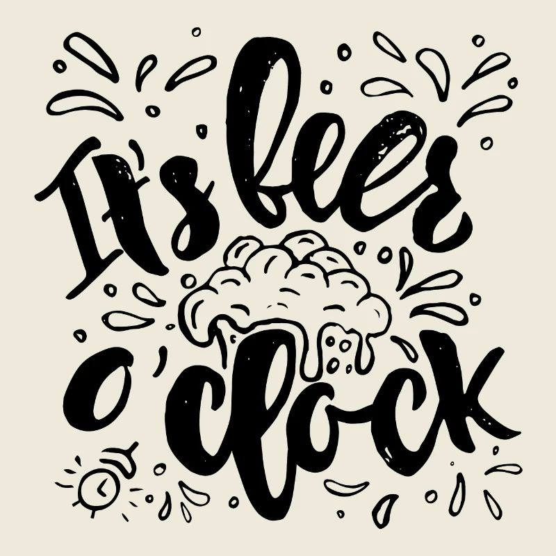It's beer o'clock