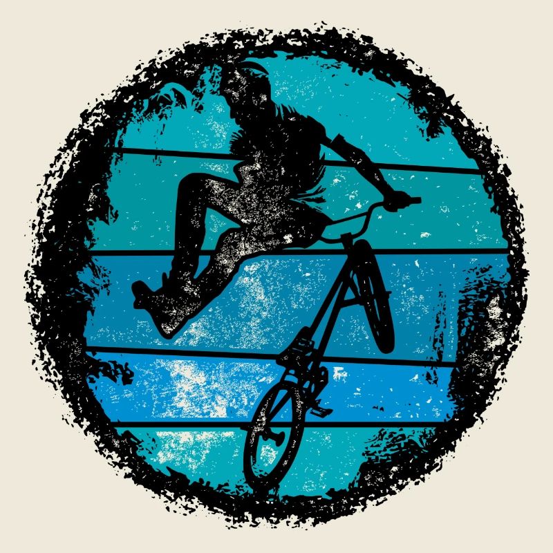 BMX Trick Silhouette