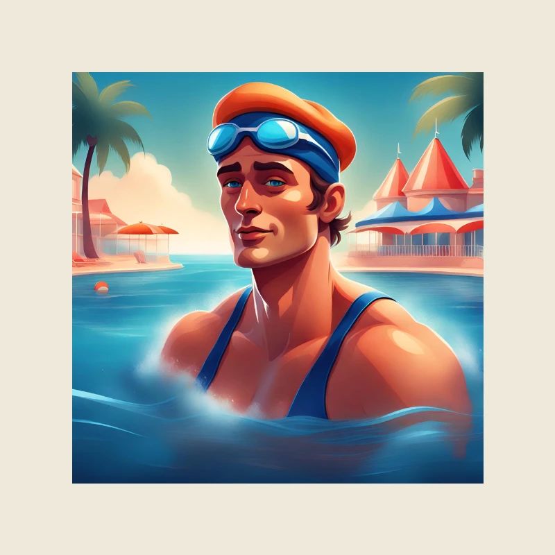 vacances à la mer, baignade, vacances d'été