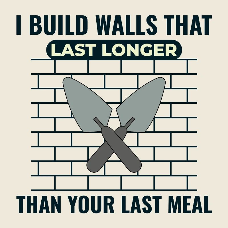 Bricklayer Masonry Construction Job Wall Builder