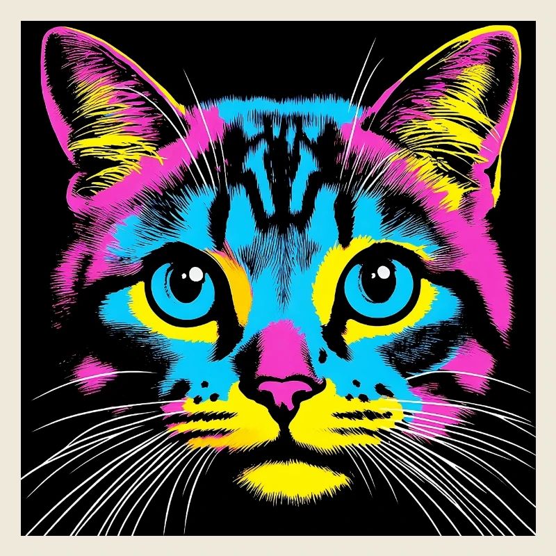 Chat Pop Art