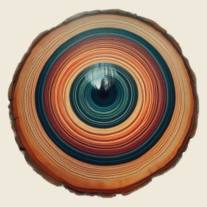 Das Auge eines Baumes