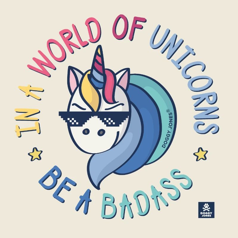 Badass-Einhorn