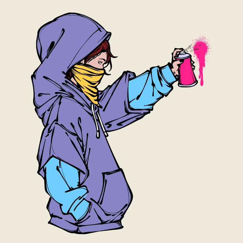 Graffiti Spraydose Kunst Strassenkunst Sprayer