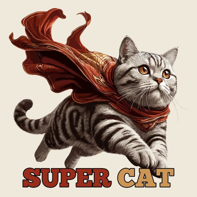 Super Katze Britisch Kurzhaar BKH getigert